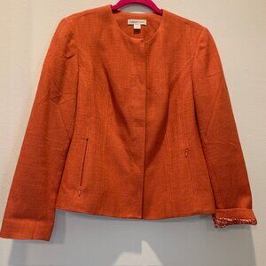 Coldwater Creek Coral Jacket, Size 8